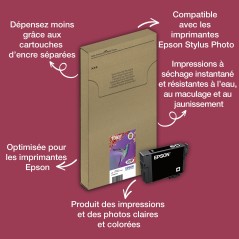 Epson Hummingbird Package EasyMail encre Claria Photographic T0807 Multipack 6 couleurs