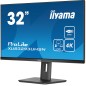 iiyama ProLite XUB3293UHSN-B5 écran plat de PC 80 cm (31.5") 3840 x 2160 pixels 4K Ultra HD LCD Noir iiyama ProLite XUB3293UHSN-B5 écran plat de PC 80 cm (31.5") 3840 x 2160 pixels 4K Ultra HD LCD Noir