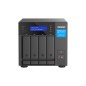 QNAP TVS-H474 NAS Tower Intel® Core™ i3 i3-12100 8 Go DDR4 0 To QuTS hero Noir