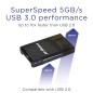 Integral INCRUSB3.0SDMSDU2 lecteur de carte mémoire Integral INCRUSB3.0SDMSDU2 lecteur de carte mémoire