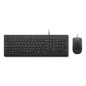 Lenovo 4X31R64414 clavier Souris incluse Universel USB Allemand Noir