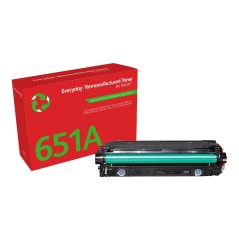 Toner remanufacturé Noir Everyday™ de Xerox compatible avec HP 651A 650A 307A (CE340A CE270A CE740A), Capacité standard
