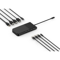Kensington UH1500P EQ Station d’accueil mobile USB-C sans pilote 5 Gbits s avec triple sortie vidéo