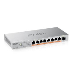 Zyxel XMG-108HP Non-géré 2.5G Ethernet (100 1000 2500) Connexion Ethernet, supportant l'alimentation via ce port (PoE)