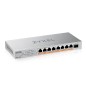 Zyxel XMG-108HP Non-géré 2.5G Ethernet (100/1000/2500) Connexion Ethernet, supportant l'alimentation via ce port (PoE) Zyxel XMG-108HP Non-géré 2.5G Ethernet (100/1000/2500) Connexion Ethernet, supportant l'alimentation via ce port (PoE)