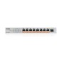 Zyxel XMG-108HP Non-géré 2.5G Ethernet (100/1000/2500) Connexion Ethernet, supportant l'alimentation via ce port (PoE) Zyxel XMG-108HP Non-géré 2.5G Ethernet (100/1000/2500) Connexion Ethernet, supportant l'alimentation via ce port (PoE)
