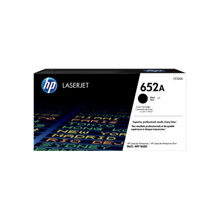 HP 652A toner noir LaserJet authentique