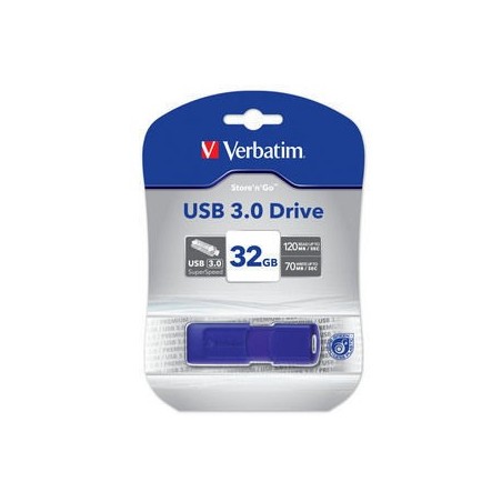Verbatim 43896 lecteur USB flash 32 Go USB Type-A 3.2 Gen 1 (3.1 Gen 1) Bleu