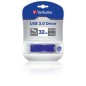 Verbatim 43896 lecteur USB flash 32 Go USB Type-A 3.2 Gen 1 (3.1 Gen 1) Bleu Verbatim 43896 lecteur USB flash 32 Go USB Type-A 3.2 Gen 1 (3.1 Gen 1) Bleu
