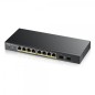 Zyxel GS1900-8HP v3 PoE Géré L2 Gigabit Ethernet (10/100/1000) Connexion Ethernet, supportant l'alimentation via ce port (PoE)