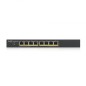 Zyxel GS1900-8HP v3 PoE Géré L2 Gigabit Ethernet (10/100/1000) Connexion Ethernet, supportant l'alimentation via ce port (PoE)