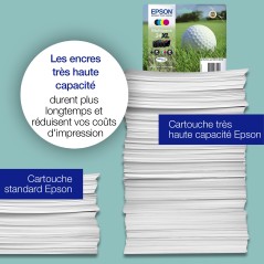 Epson Golf ball Encre EasyMail DURABrite Ultra multipack 4 couleurs Balle de golf 34