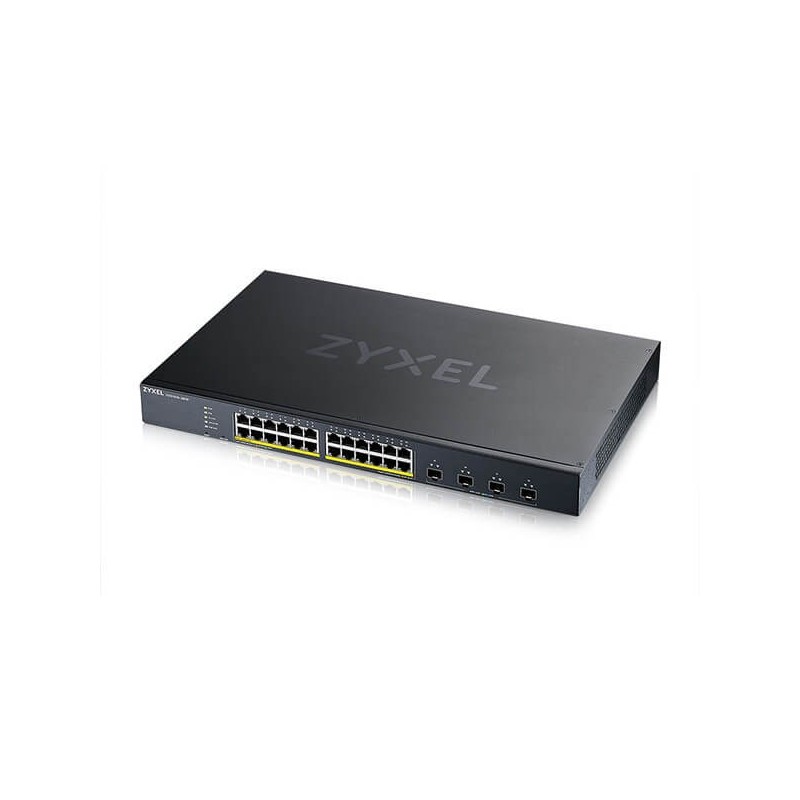 Zyxel XGS1935-28HP Géré L3 Gigabit Ethernet (10/100/1000) Connexion Ethernet, supportant l'alimentation via ce port (PoE) Zyxel XGS1935-28HP Géré L3 Gigabit Ethernet (10/100/1000) Connexion Ethernet, supportant l'alimentation via ce port (PoE)