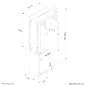 Neomounts CPU-D100BLACK Support pour ordinateur - max 30 kg - universel Neomounts CPU-D100BLACK Support pour ordinateur - max 30 kg - universel