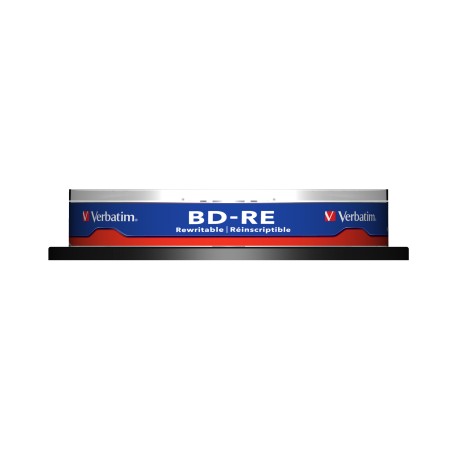 Verbatim BD-RE SL 25GB 2x 10 Pack Spindle 25 Go 10 pièce(s)