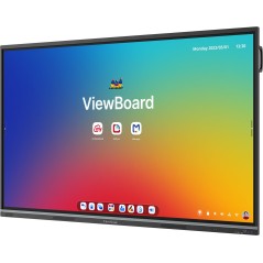 Viewsonic IFP8651-3C tableau blanc interactif 2,18 m (86") 3840 x 2160 pixels Écran tactile Noir USB