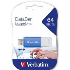 Verbatim V DataBar lecteur USB flash 64 Go USB Type-A 2.0 Bleu