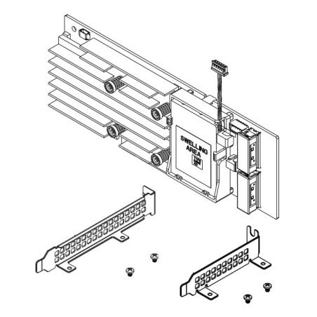 DELL PERC H755 contrôleur RAID PCI Express