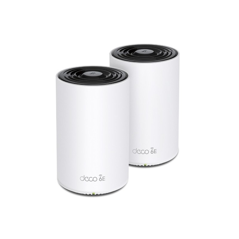 TP-Link Deco XE75 Tri-bande (2,4 GHz / 5 GHz / 6 GHz) Wi-Fi 6E (802.11ax) Blanc 3 Interne TP-Link Deco XE75 Tri-bande (2,4 GHz / 5 GHz / 6 GHz) Wi-Fi 6E (802.11ax) Blanc 3 Interne