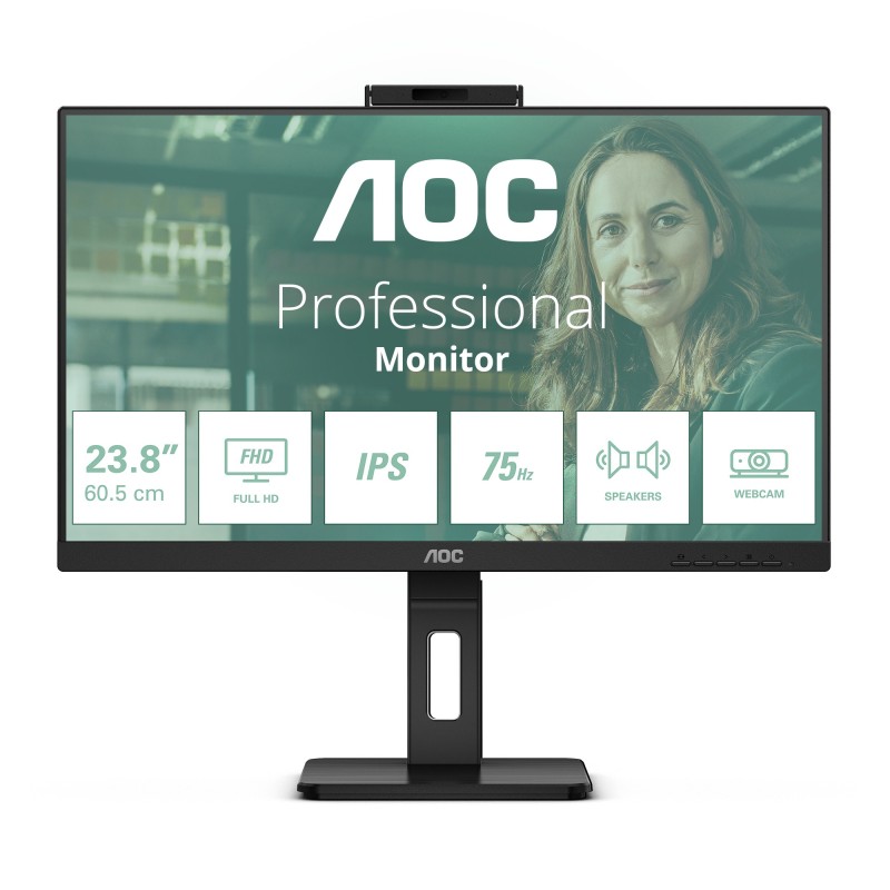 AOC 24P3QW écran plat de PC 60,5 cm (23.8") 1920 x 1080 pixels Full HD Noir AOC 24P3QW écran plat de PC 60,5 cm (23.8") 1920 x 1080 pixels Full HD Noir