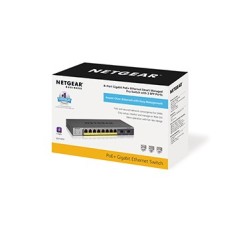 NETGEAR GS110TP Géré L2 L3 L4 Gigabit Ethernet (10 100 1000) Connexion Ethernet, supportant l'alimentation via ce port (PoE)