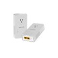 NETGEAR PLP2000-100FRS Adaptateur réseau CPL 2000 Mbit/s Ethernet/LAN Blanc 2 pièce(s) NETGEAR PLP2000-100FRS Adaptateur réseau CPL 2000 Mbit/s Ethernet/LAN Blanc 2 pièce(s)