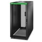 APC Baie EasyRack 600mm/24U/1000mm avec toit, panneau latéral, roulettes, noir APC Baie EasyRack 600mm/24U/1000mm avec toit, panneau latéral, roulettes, noir