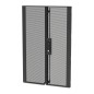 APC Porte double pour espace partagé NetShelter SX 20U à perforations, 600 mm de largeur, noir
