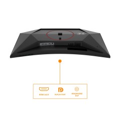 AOC G4 Gaming écran plat de PC 68,6 cm (27") 2560 x 1440 pixels Noir, Rouge