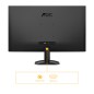 AOC B3 Q27B35E écran plat de PC 68,6 cm (27") 2560 x 1440 pixels Quad HD LED Noir AOC B3 Q27B35E écran plat de PC 68,6 cm (27") 2560 x 1440 pixels Quad HD LED Noir
