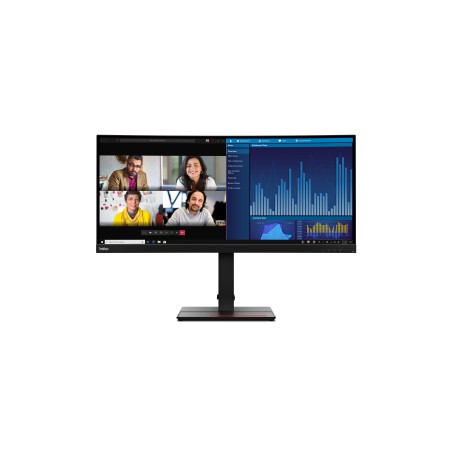 Lenovo ThinkVision P34w-20 écran plat de PC 86,7 cm (34.1") 3440 x 1440 pixels Wide Quad HD LED Noir
