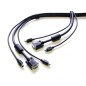 Neomounts KVM Switch cable, PS/2 câble kvm Noir 5 m