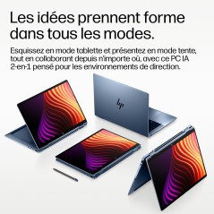 HP EliteBook X Flip G2i 14 inch Notebook Next Gen AI PC Wolf Pro Security Edition Copilot+ PC Intel Core Ultra X7 358H Hybride