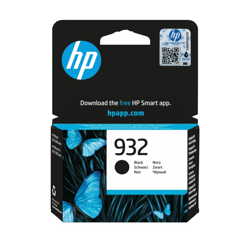 HP 932 cartouche d'encre noir authentique HP 932 cartouche d'encre noir authentique