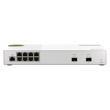 QNAP QSW-M2108-2S commutateur réseau Géré L2 2.5G Ethernet (100 1000 2500) Gris