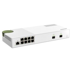 QNAP QSW-M2108-2S commutateur réseau Géré L2 2.5G Ethernet (100 1000 2500) Gris