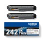 Brother TN242BKTWIN Pack de deux cartouches de toner originales – Noir Brother TN242BKTWIN Pack de deux cartouches de toner originales – Noir