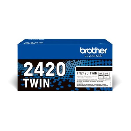 Brother TN-2420TWIN Cartouche de toner 2 pièce(s) Original