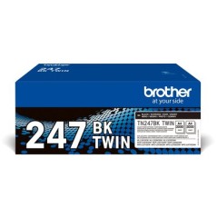 Brother TN-247BKTWIN Cartouche de toner 2 pièce(s) Original Noir