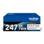 Brother TN-247BKTWIN Cartouche de toner 2 pièce(s) Original Noir Brother TN-247BKTWIN Cartouche de toner 2 pièce(s) Original Noir
