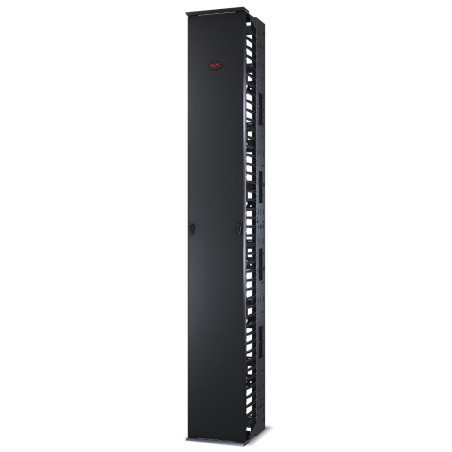 APC Passe-câbles vertical - pour racks à 2 et 4 montants - H213cm x L30cm - 1 côté