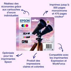 Multipack 4-colours 502XL EasyMail