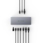 Targus HDTB4D-EU station d'accueil Thunderbolt 4 Gris