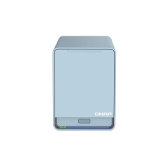 QNAP QMiroPlus-201W NAS Bureau Intel® Celeron® J4125 4 Go DDR4 0 To QNAP Turbo System Bleu
