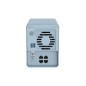 QNAP QMiroPlus-201W NAS Bureau Intel® Celeron® J4125 4 Go DDR4 0 To QNAP Turbo System Bleu
