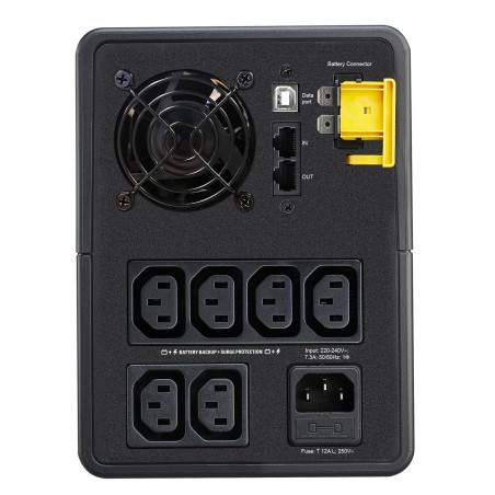 APC BackUPS BX - onduleur line-interactive - 1600VA, 230V - prises IEC