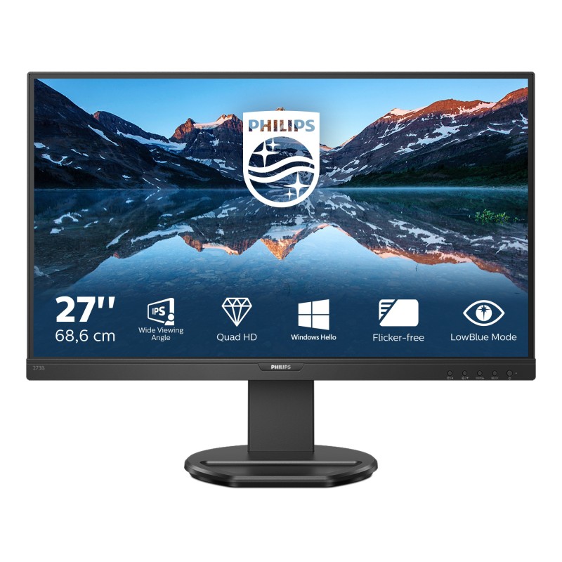 Philips B Line 276B9/00 écran plat de PC 68,6 cm (27") 2560 x 1440 pixels Quad HD LED Noir Philips B Line 276B9/00 écran plat de PC 68,6 cm (27") 2560 x 1440 pixels Quad HD LED Noir