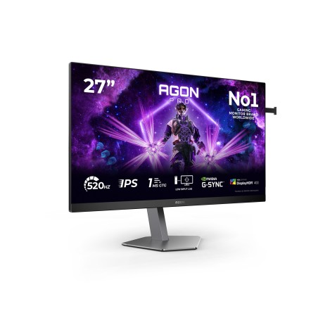 AOC G2 AG276FK écran plat de PC 68,6 cm (27") 1920 x 1080 pixels Full HD LED Noir, Gris