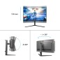 Philips Evnia 5000 32M2C5500W/00 écran plat de PC 80 cm (31.5") 2560 x 1440 pixels Quad HD LCD Noir Philips Evnia 5000 32M2C5500W/00 écran plat de PC 80 cm (31.5") 2560 x 1440 pixels Quad HD LCD Noir