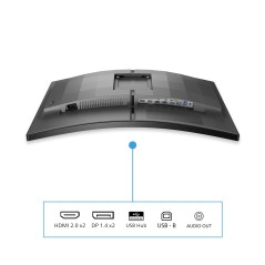Philips Evnia 5000 32M2C5500W 00 écran plat de PC 80 cm (31.5") 2560 x 1440 pixels Quad HD LCD Noir